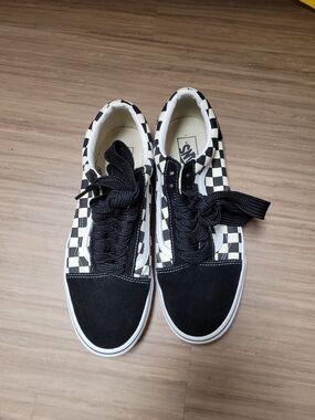 Vans Checkerboard Old Skool - Black & White